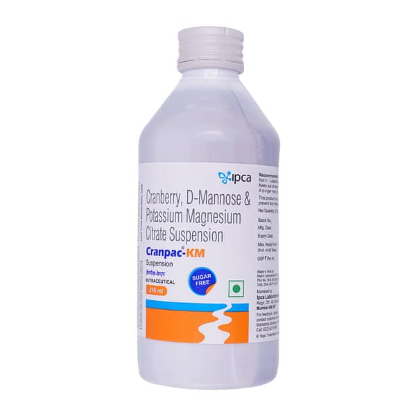 Cranpac Km Sugar Free Bottle Of 210Ml Suspension