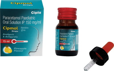 Cipmol Pineapple Flavour Bottle Of 15ml Oral Drops