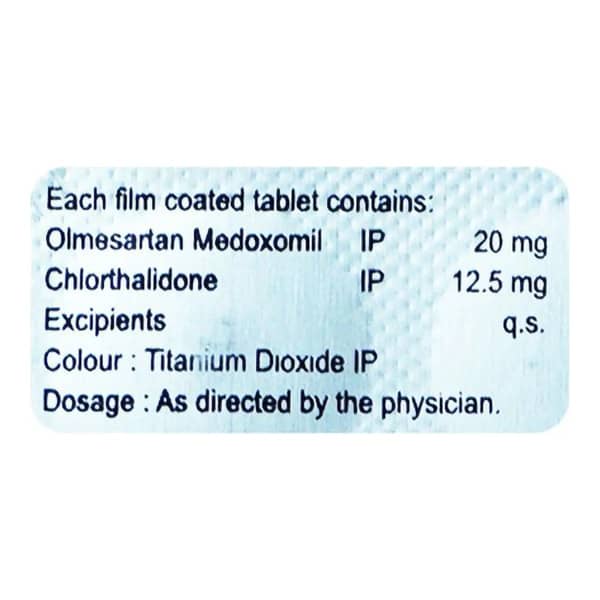 Olmetop Ct 20Mg Strip Of 10 Tablets