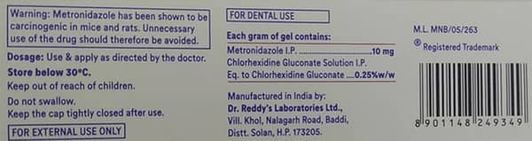 Metrohex Plus Tube Of 20gm Gel