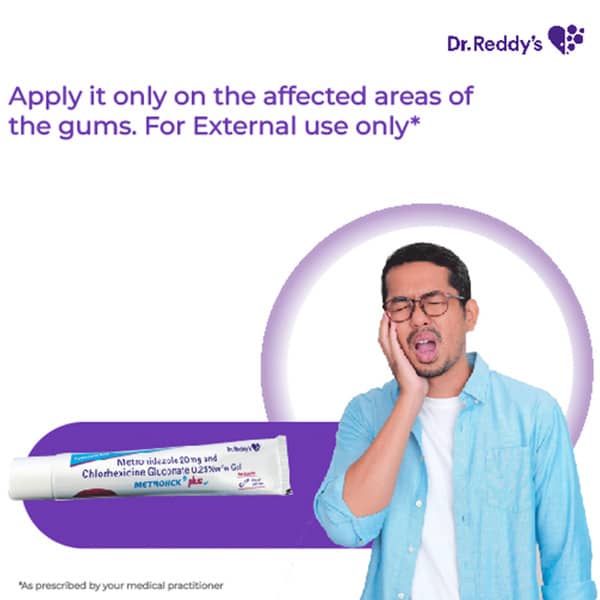 Metrohex Plus Tube Of 20gm Gel