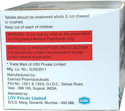 Udapa Trio Strip Of 10 Tablets