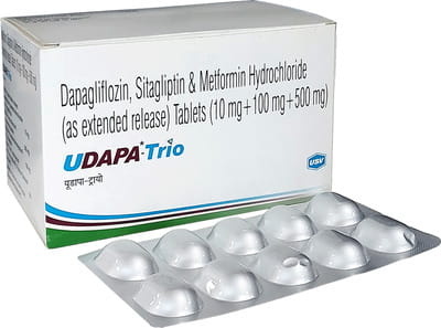 Udapa Trio Strip Of 10 Tablets