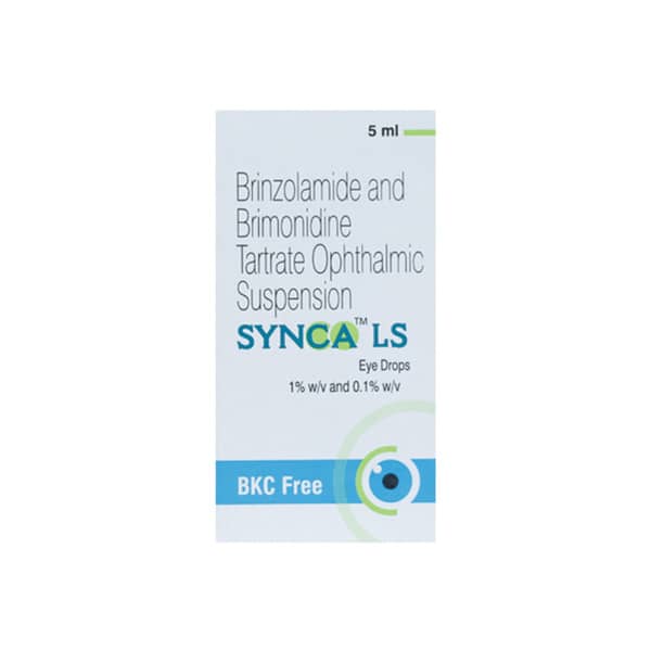 Synca Ls Bkc Free Bottle Of 5ml Eye Drops