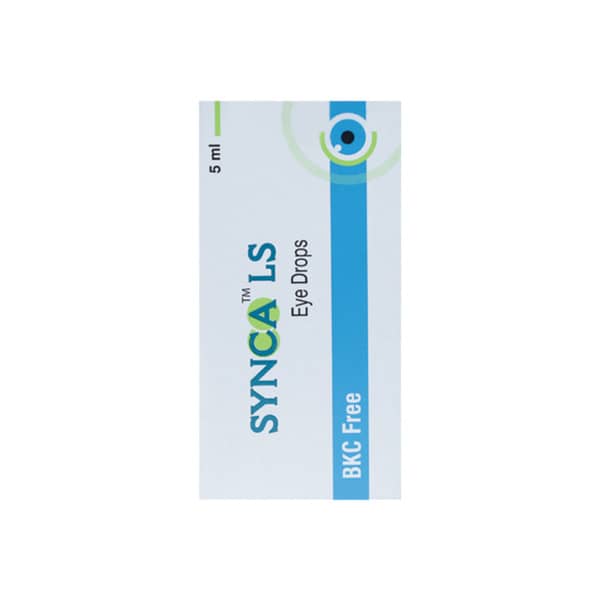 Synca Ls Bkc Free Bottle Of 5ml Eye Drops
