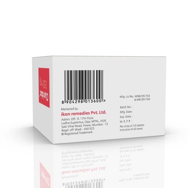 Claridac 250Mg Strip Of 10 Tablets
