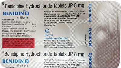 Benidin 8 Strip Of 15 Tablets
