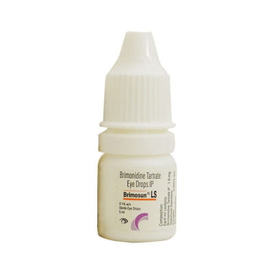 Brimosun Ls 0.1 % Bottle Of 10ml Eye Drops