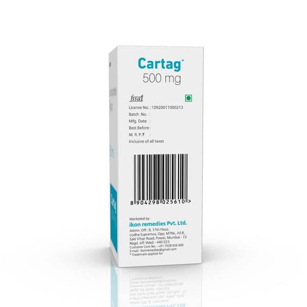 Cartag 500Mg Bottle Of 60Ml Syrup