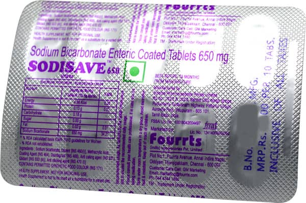 Sodisave 650mg Strip Of 10 Tablets