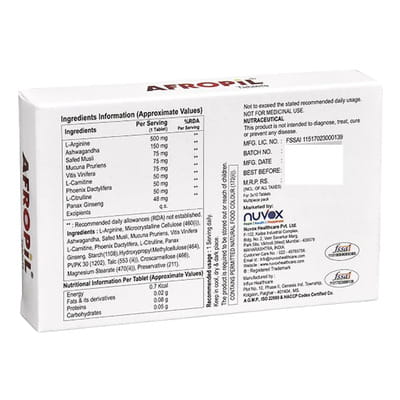 Afropil Sugar Free Strip Of 10 Tablets