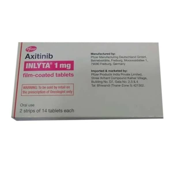Inlyta 1Mg Strip Of 14 Tablets