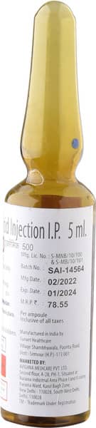 Truexamic 500Mg Ampoule Of 5Ml Injection
