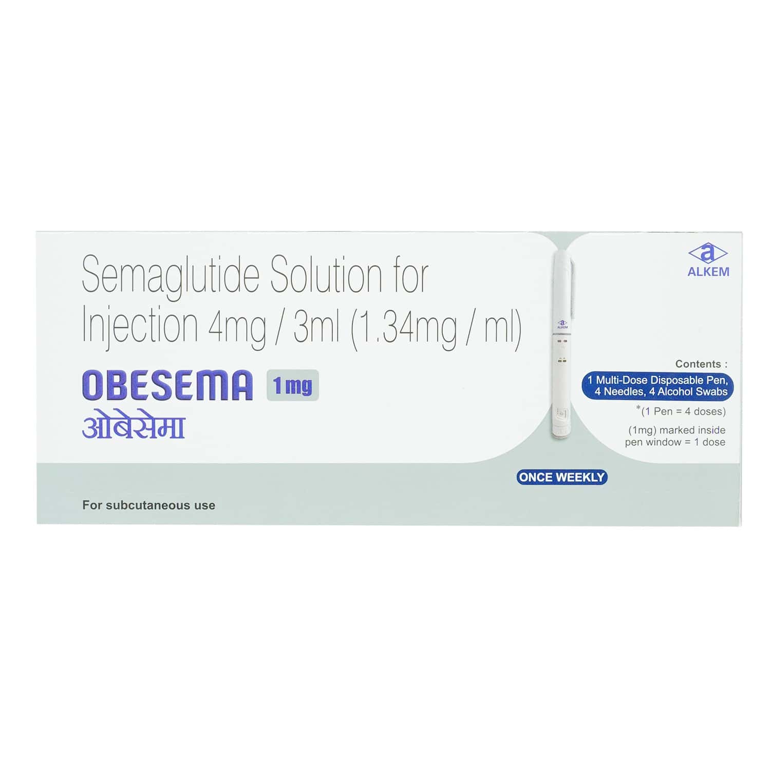 Obesema 1.34 MG/ML Solution For Injection (3): Uses, Side Effects ...