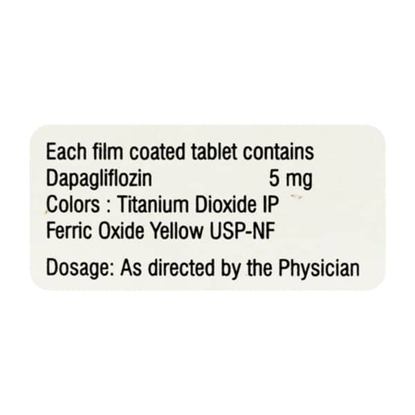 Dapabite 5Mg Strip Of 10 Tablets