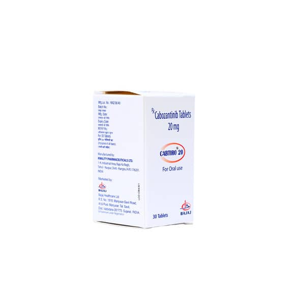 Cabtiro 20mg Bottle Of 30 Tablets