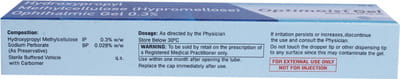 Optimoist Tube Of 10gm Eye Gel