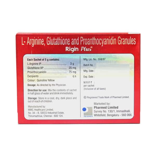 Rigin Plus Granules | Apple Flavour Sugar Free
