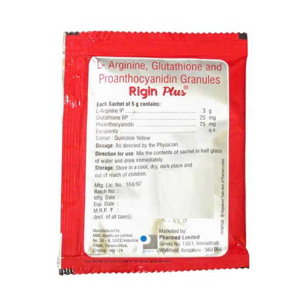 Rigin Plus Granules | Apple Flavour Sugar Free