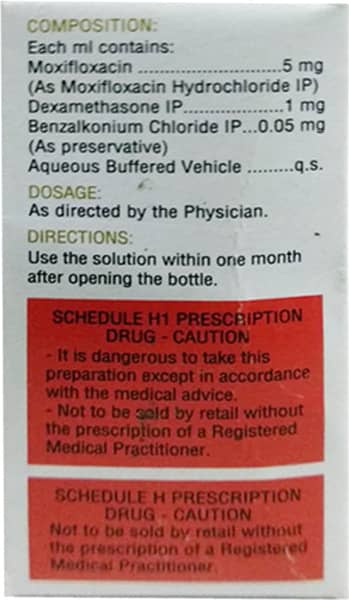 Mosi D Bottle Of 10ml Eye Drops