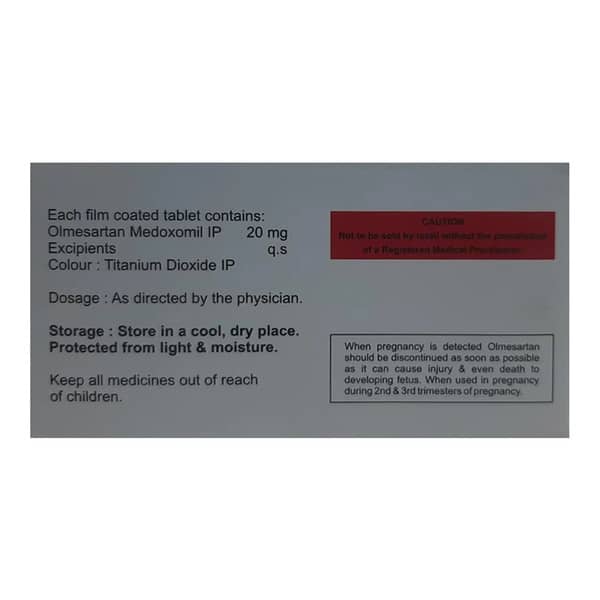 Olzox 20Mg Strip Of 15 Tablets