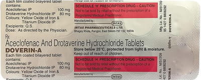 Doverin A Strip Of 10 Tablets