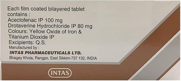 Doverin A Strip Of 10 Tablets