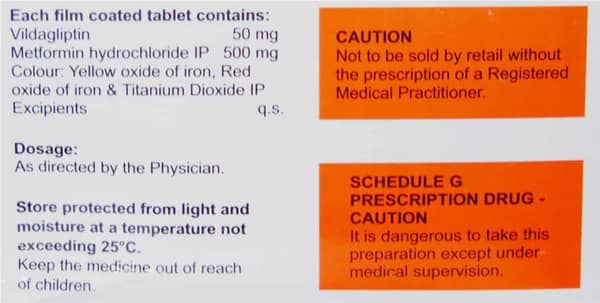 Glipy Met 500Mg Sr Strip Of 10 Tablets
