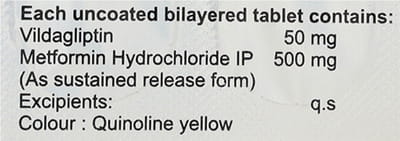 Glipy Met 500mg Sr Strip Of 10 Tablets