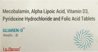 ग्लियैरेन डी की स्ट्रिप 10 टैबलेट्स