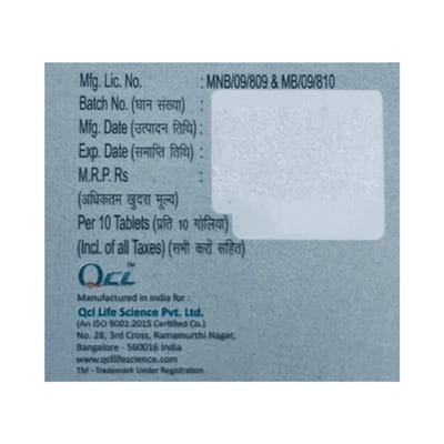 Q16 Strip Of 10 Tablets