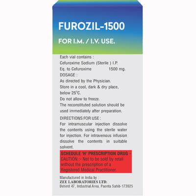 Furozil 1500mg Dry Vial Of 1 Powder For Injection