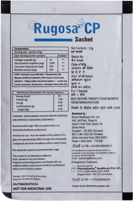 Rugosa Cp Mango Flavour Sachet Of 15gm Powder
