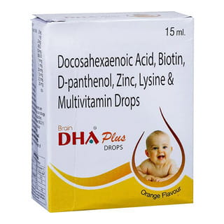 Brain Dha Plus Orange Flavour Bottle Of 15Ml Drops