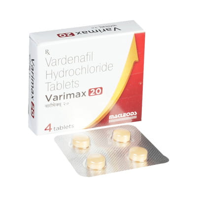 Varimax 20 Mg Strip Of 4 Tablets