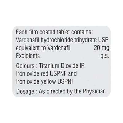 Varimax 20 Mg Strip Of 4 Tablets