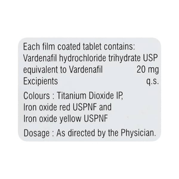 Varimax 20 Mg Strip Of 4 Tablets
