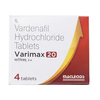 Varimax 20 Mg Strip Of 4 Tablets