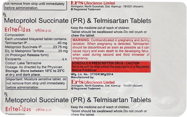 Eritel-Beta 25 Tablet