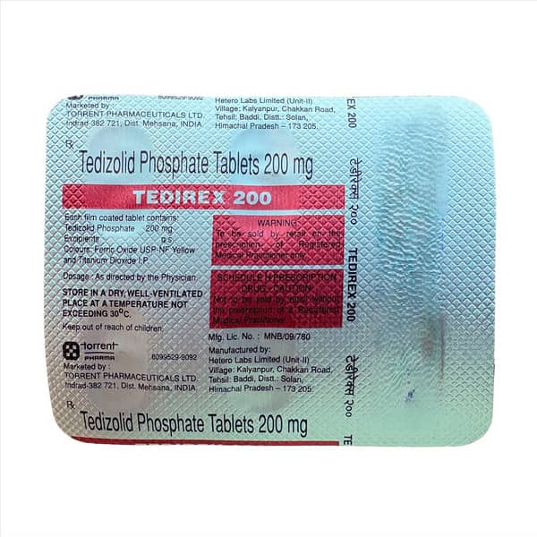 Tedirex 200mg Strip Of 6 Tablets