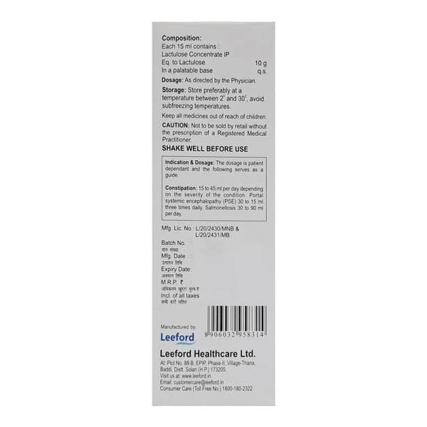 Freelac Lemon Flavour Bottle Of 200Ml Oral Solution