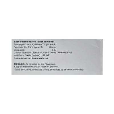 Esiloc 40mg Strip Of 10 Tablets