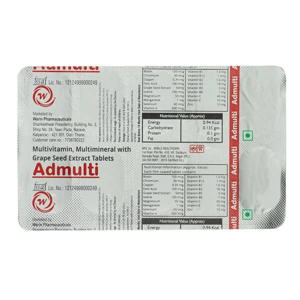 Admulti Strip Of 10 Tablets