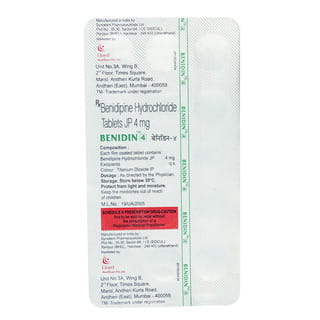 Benidin 4 Tablet