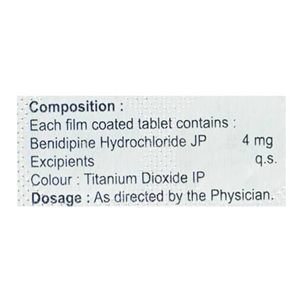 Benidin 4 Tablet
