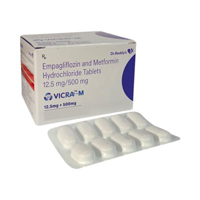 Vicra M 12.5/500mg Strip Of 10 Tablets