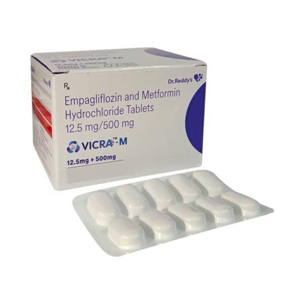 Vicra M 12.5/500mg Strip Of 10 Tablets