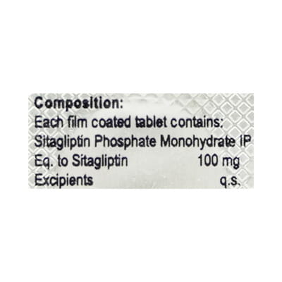 Sitamax 100mg Strip Of 10 Tablets