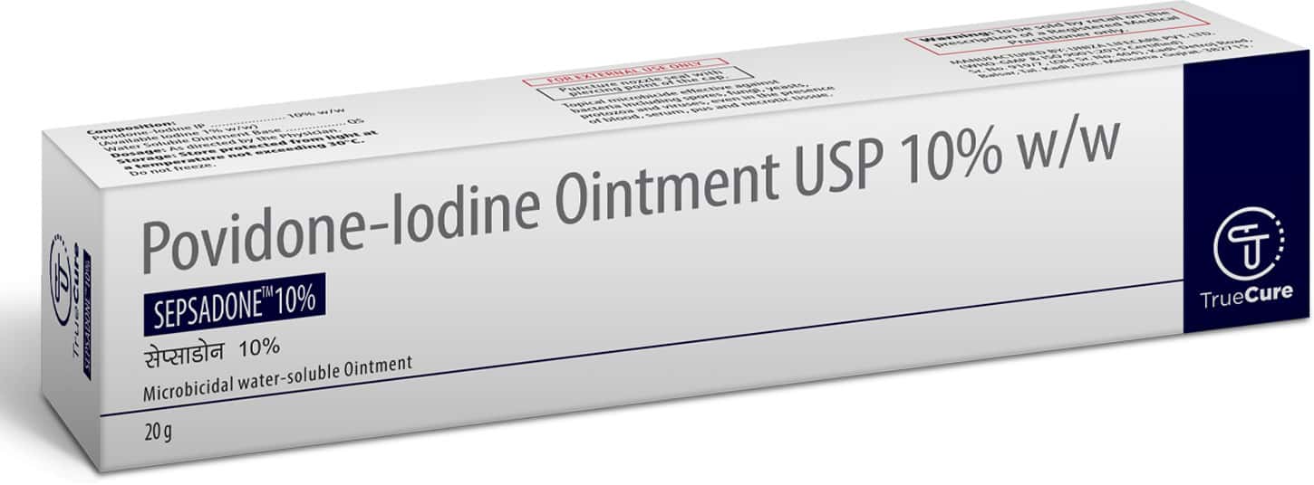 sepsadone 10 tube of 20gm ointment