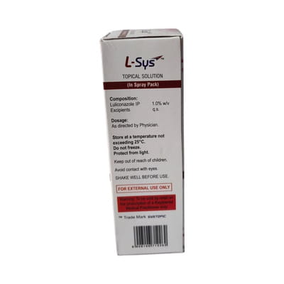 L Sys 1% Bottle Of 30ml Solution